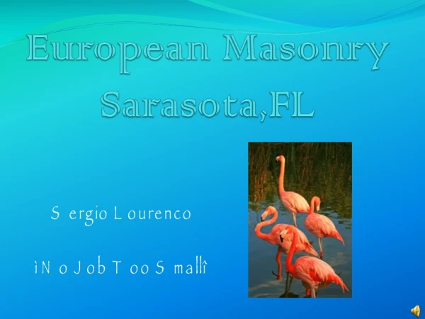 European Masonry Sarasota,FL