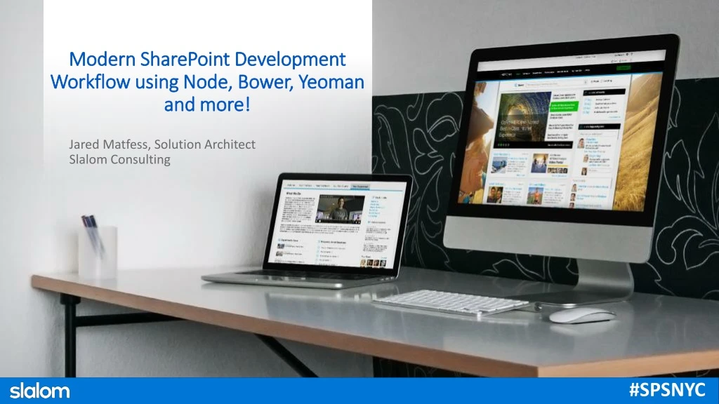 modern sharepoint development workflow using node