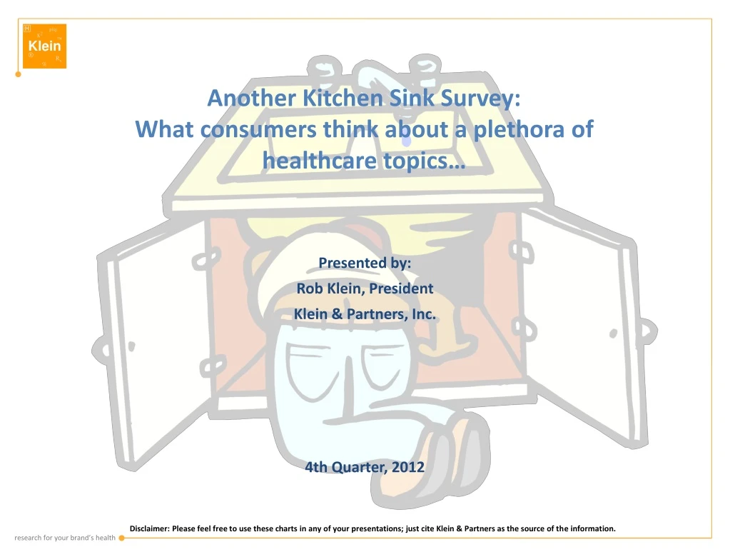 another kitchen sink survey what consumers think about a plethora of healthcare topics