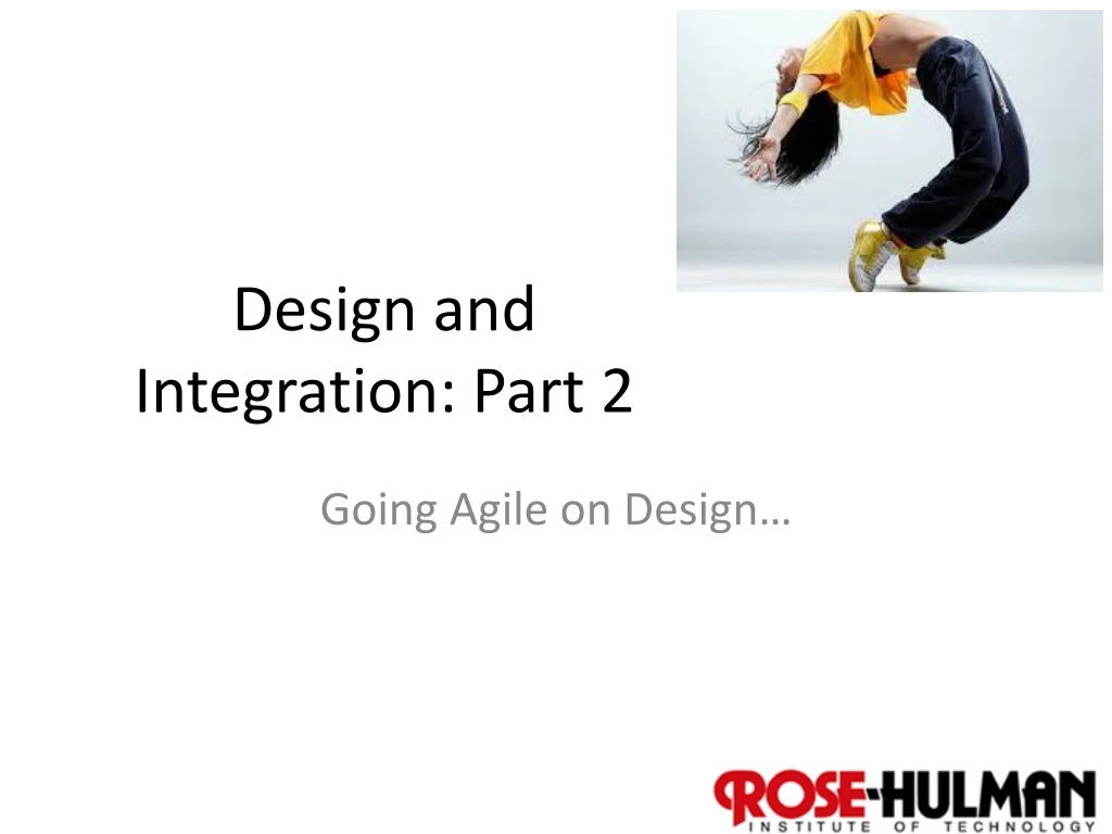 design and integration part 2