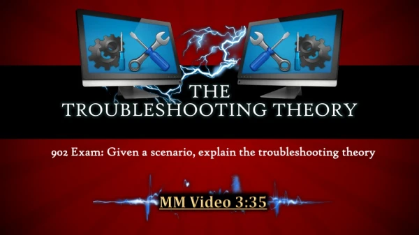 The Troubleshooting theory