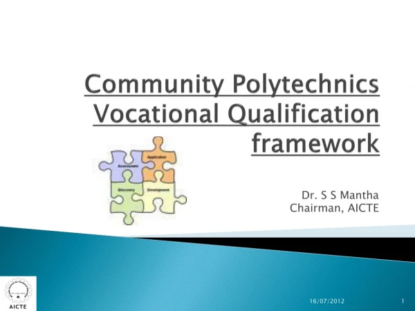 Community Polytechnics Vocational Qualification framework