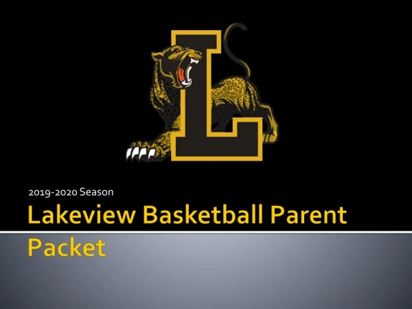 Lakeview Basketball Parent Packet