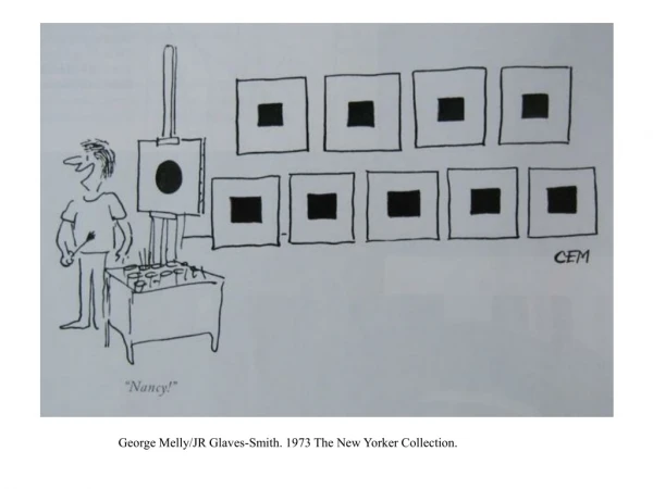 George Melly/JR Glaves-Smith. 1973 The New Yorker Collection.