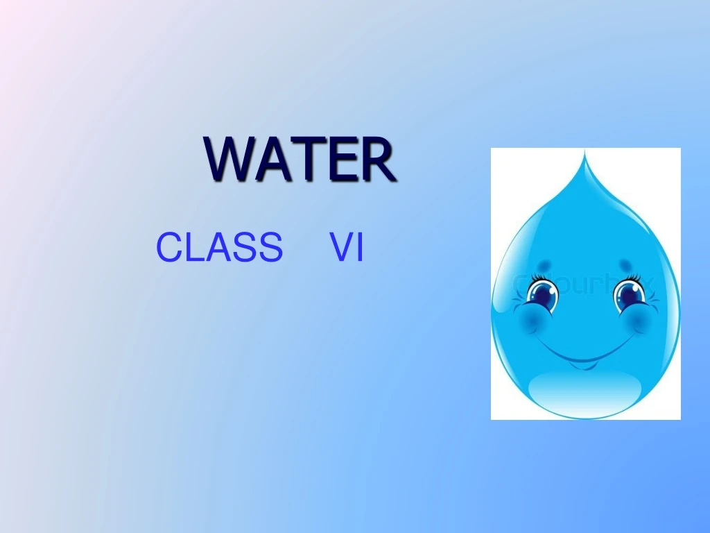 water