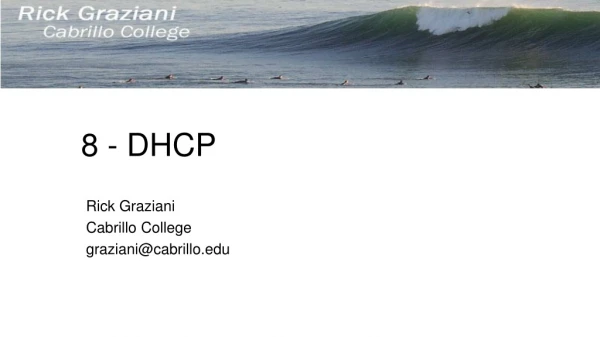 8 - DHCP