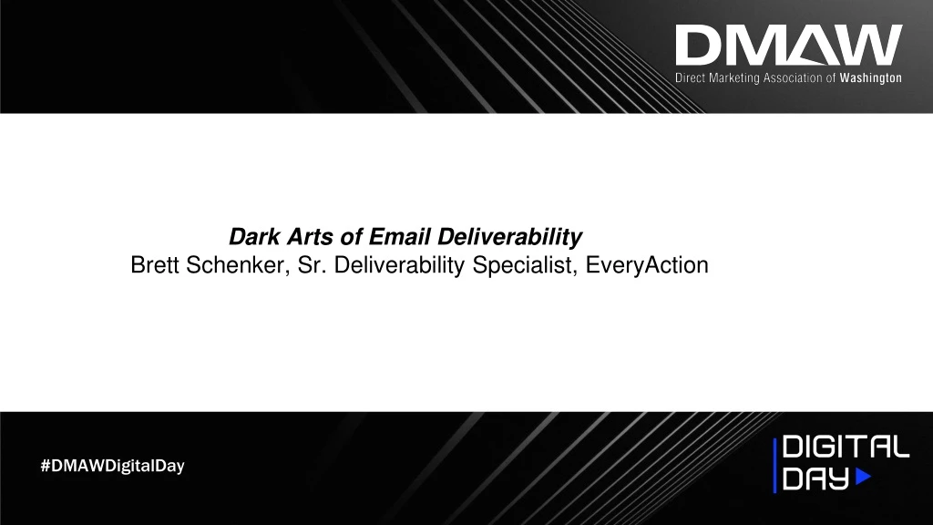 dark arts of email deliverability brett schenker