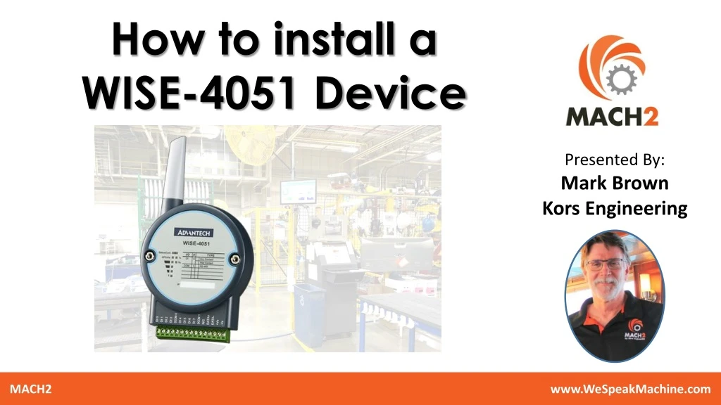 how to install a wise 4051 device