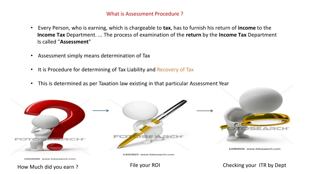 what is assessment procedure