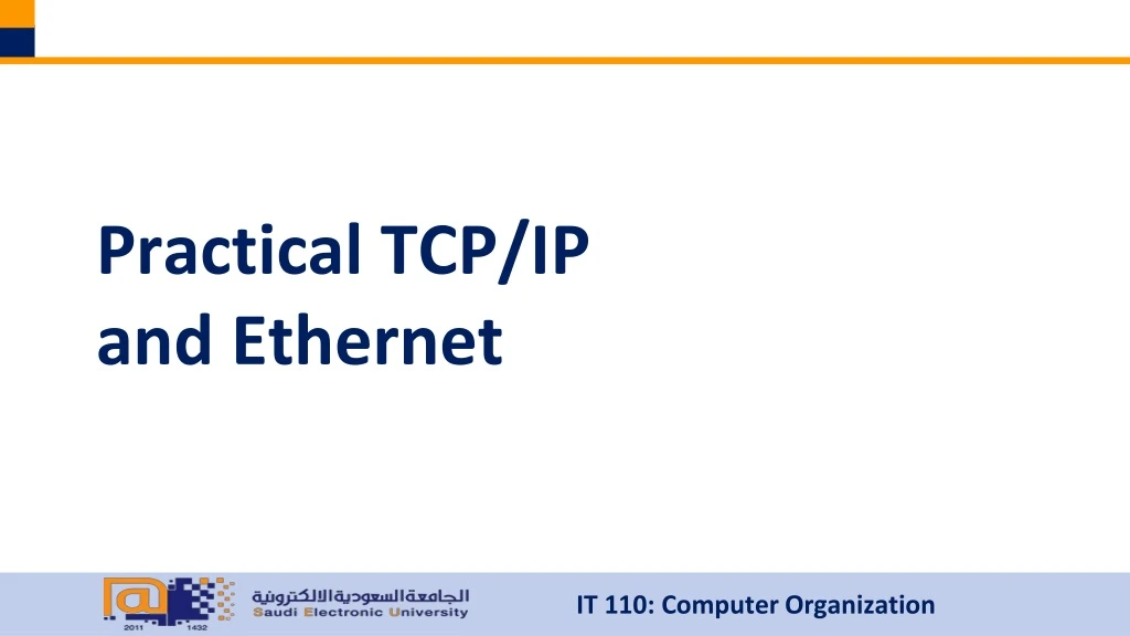 practical tcp ip and ethernet