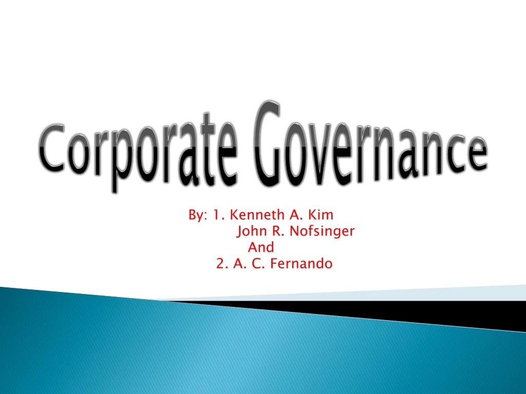 corporate governance