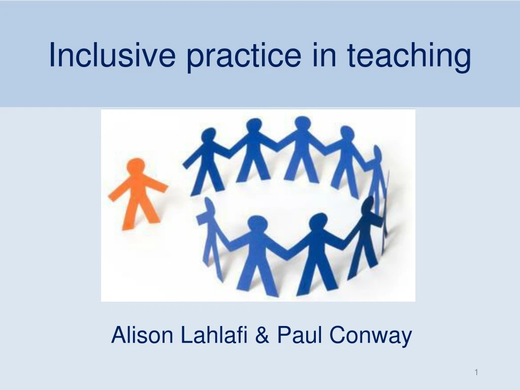 inclusive practice in teaching