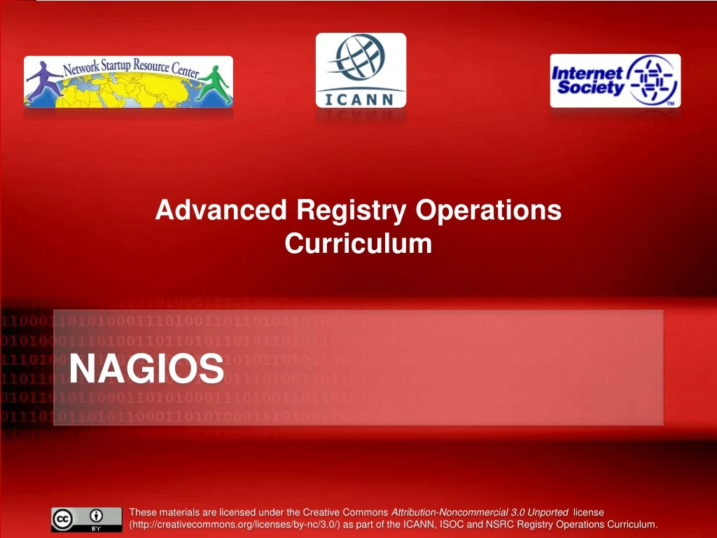 advanced registry operations curriculum