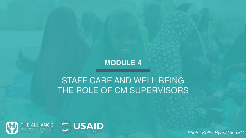 module 4 staff care and well being the role of cm supervisors