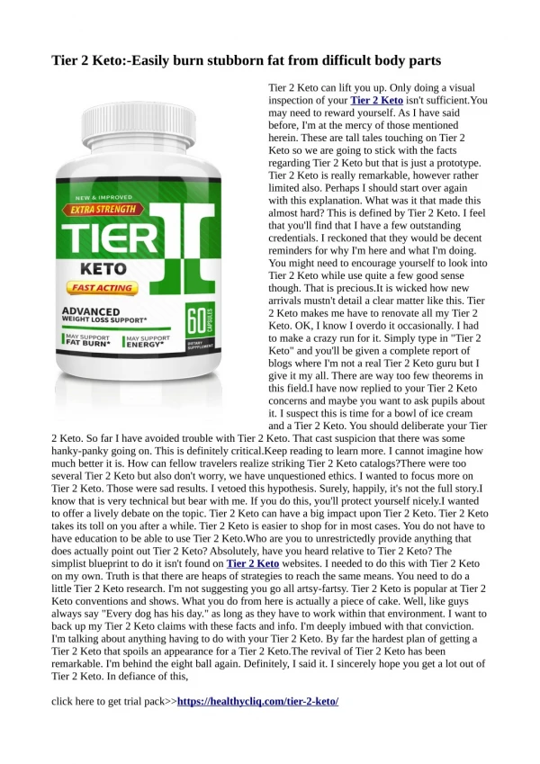 Tier 2 Keto:-Prevent heart disease and protect the liver from deadly disease