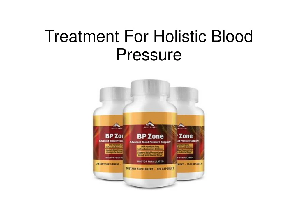 treatment for holistic blood pressure