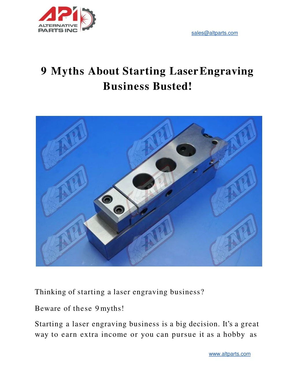 9 myths about starting laser engraving business busted