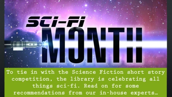 Recommended Science fiction…
