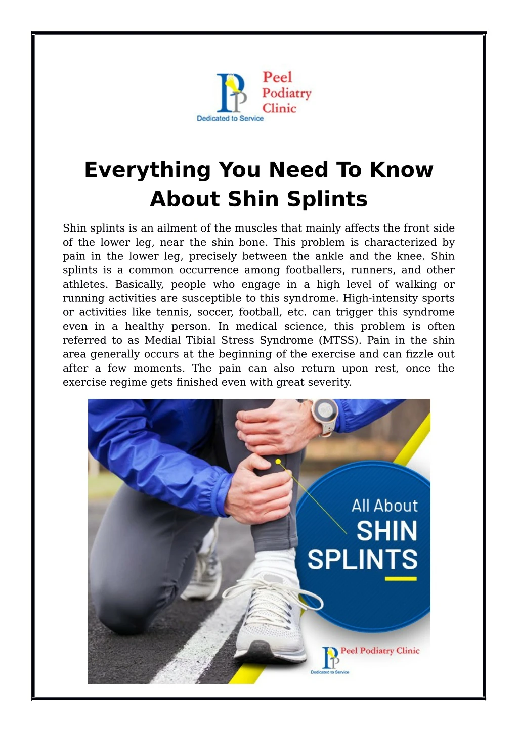 everything you need to know about shin splints