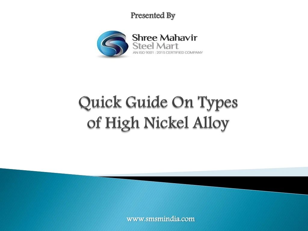 quick guide on types of high nickel alloy