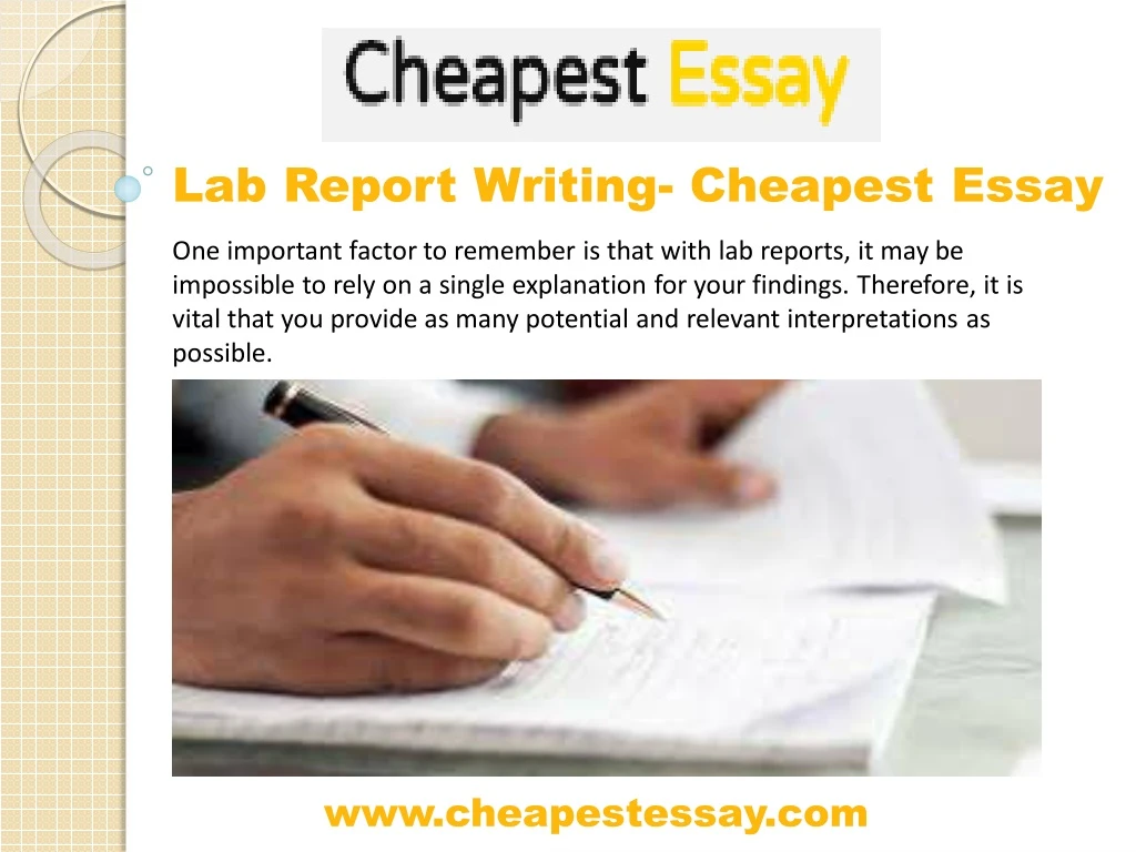 lab report writing cheapest essay