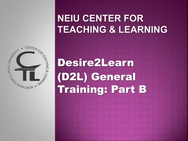 NEIU Center for Teaching &amp; Learning