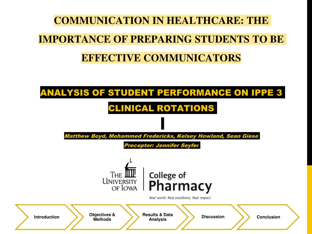 communication in healthcare the importance of preparing students to be effective communicators