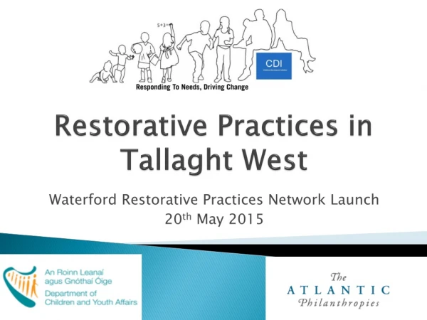 Restorative Practices in Tallaght West