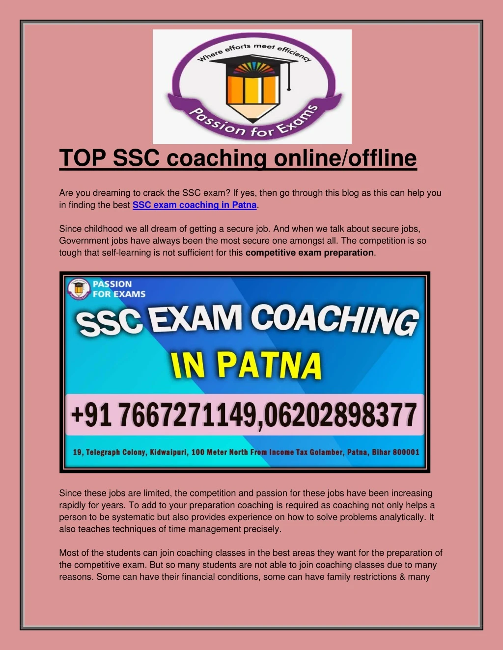 top ssc coaching online offline are you dreaming