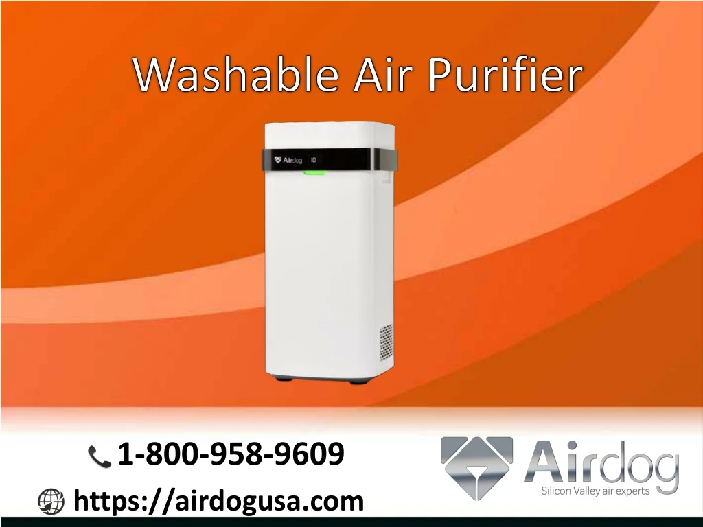 washable air purifier