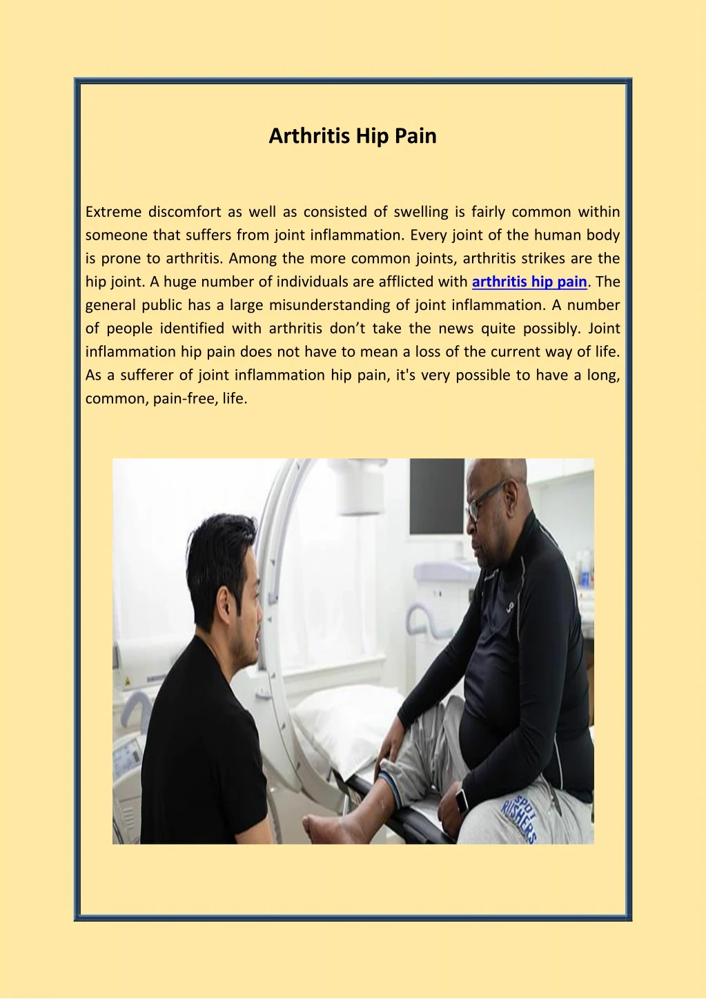 PPT - Arthritis Hip Pain PowerPoint Presentation, free download - ID ...