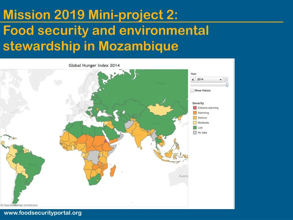 mission 2019 mini project 2 food security