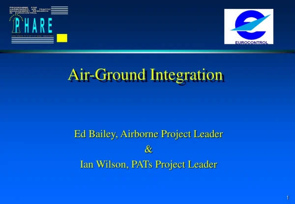 Air-Ground Integration