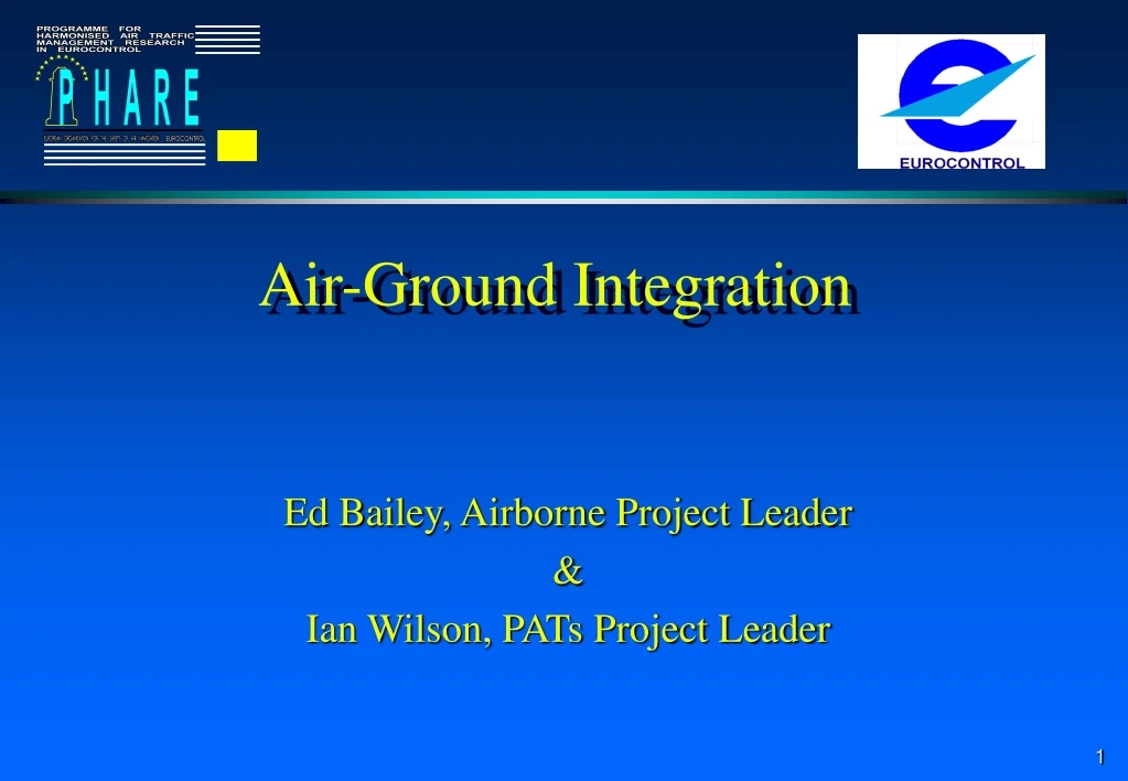 air ground integration
