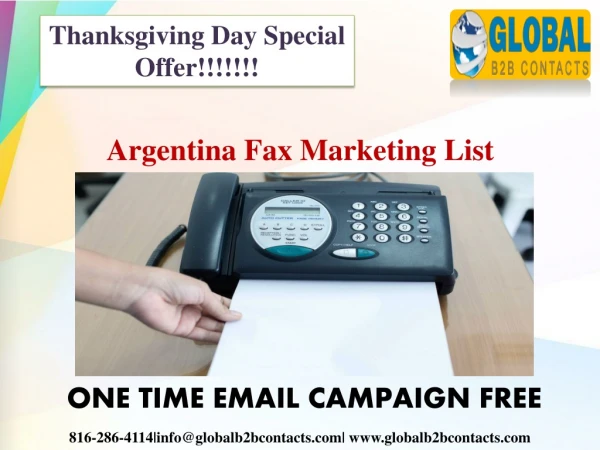 thanksgiving day special offer