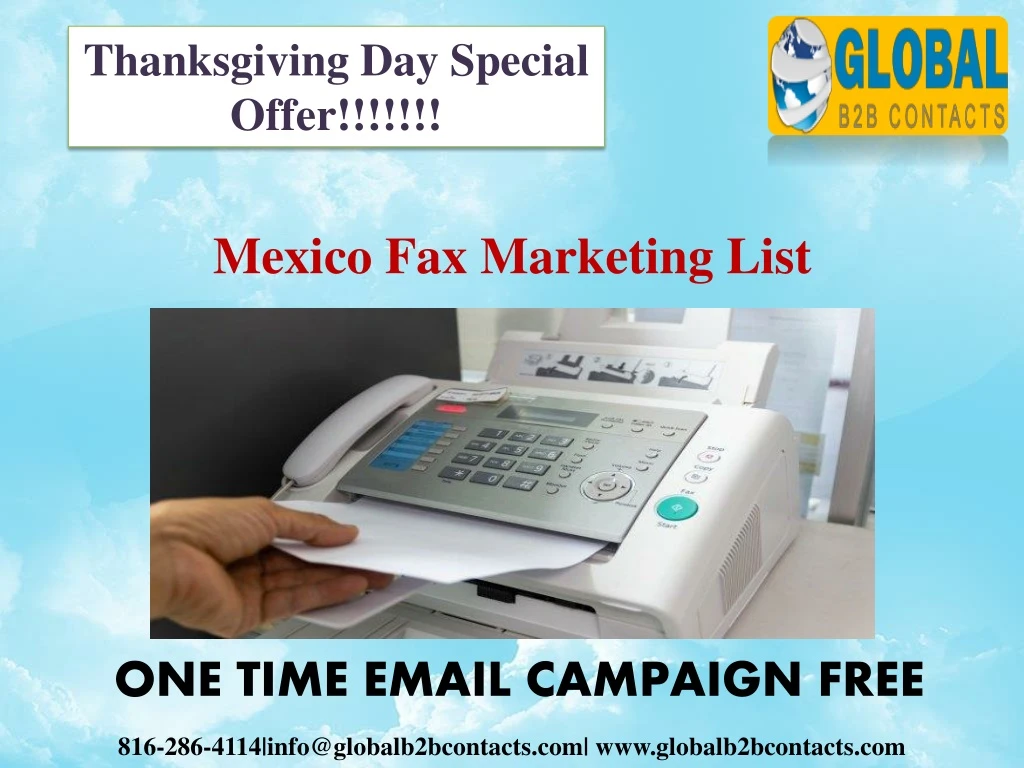 thanksgiving day special offer