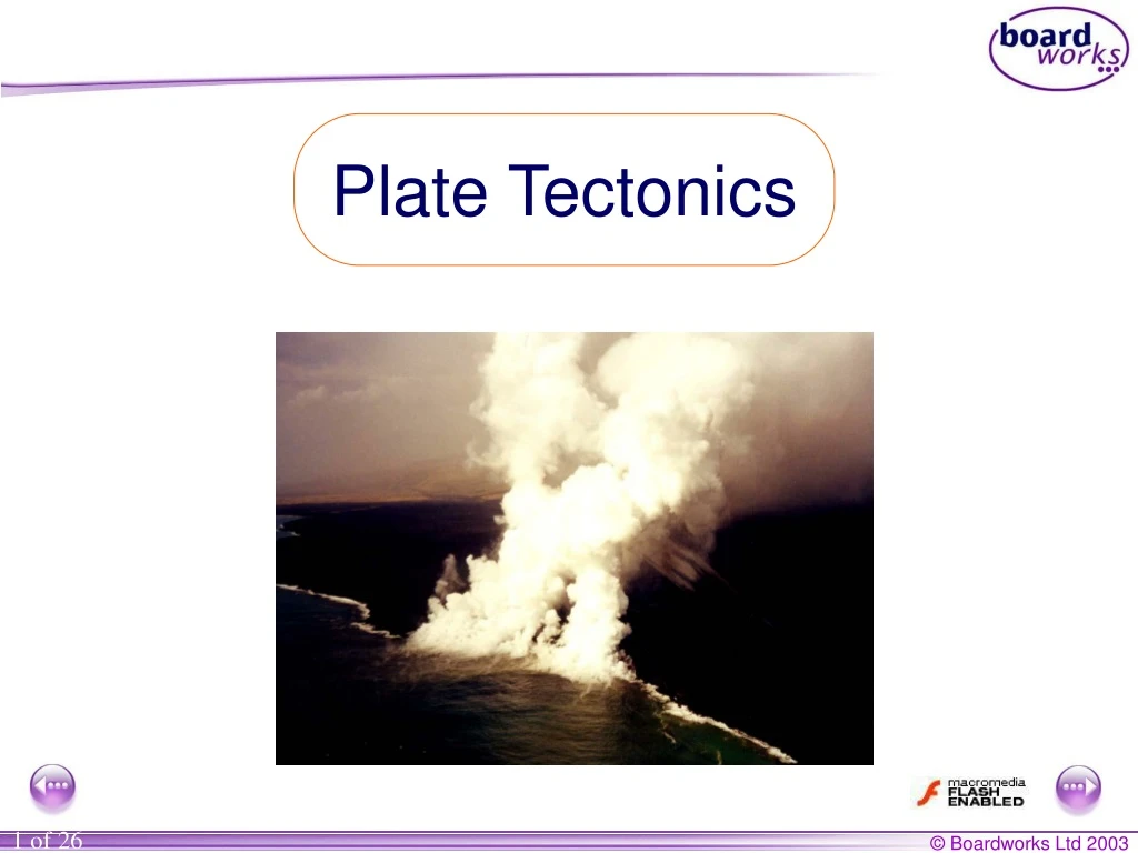 plate tectonics