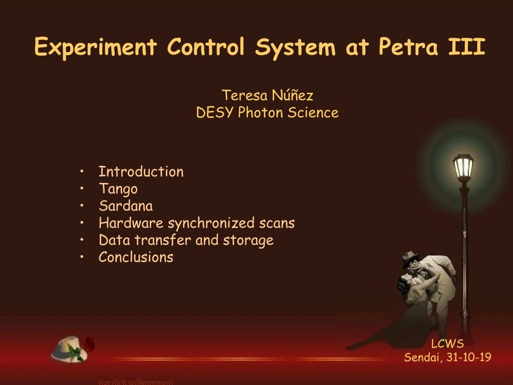 experiment control system at petra iii