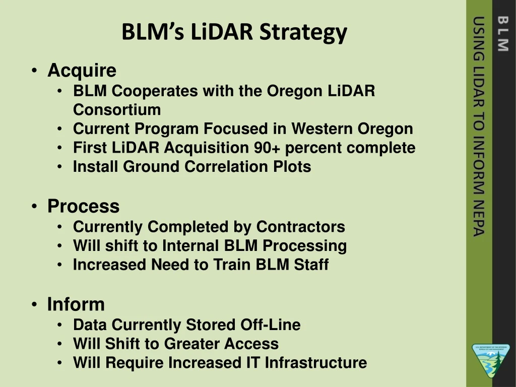 using lidar to inform nepa