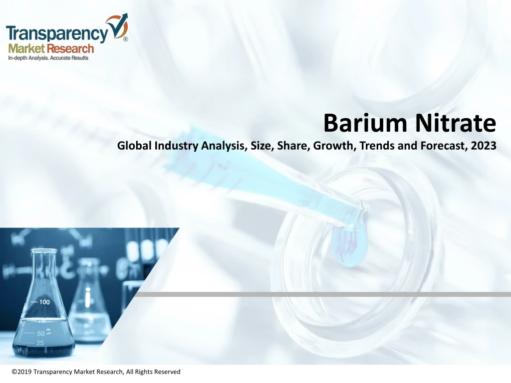 barium nitrate global industry analysis size share growth trends and forecast 2023