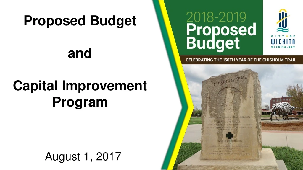 proposed budget and capital improvement program