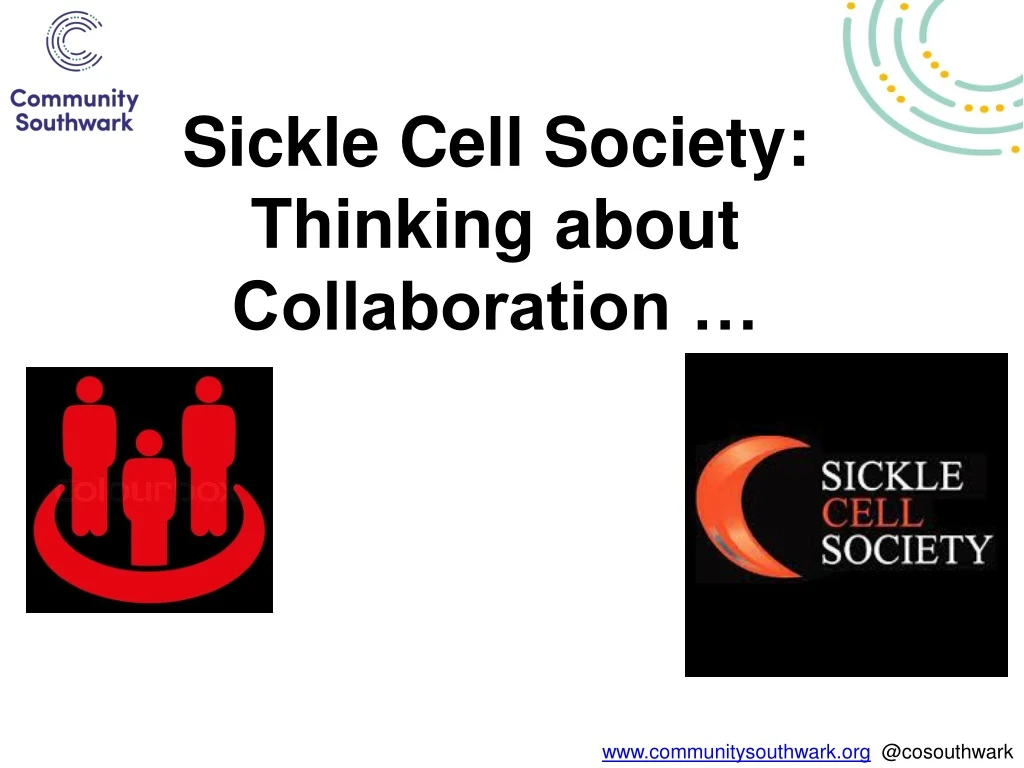 sickle cell society thinking about collaboration