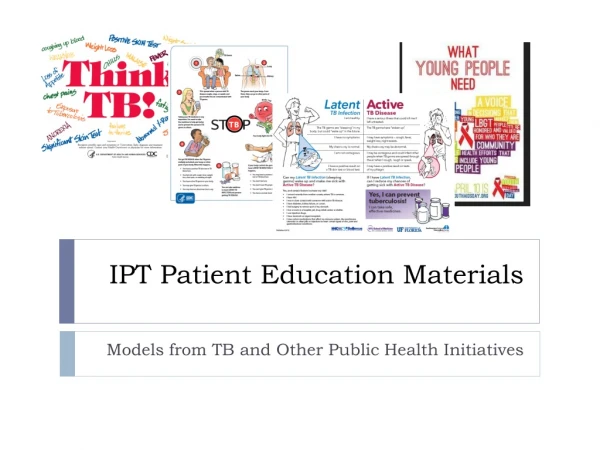 IPT Patient Education Materials