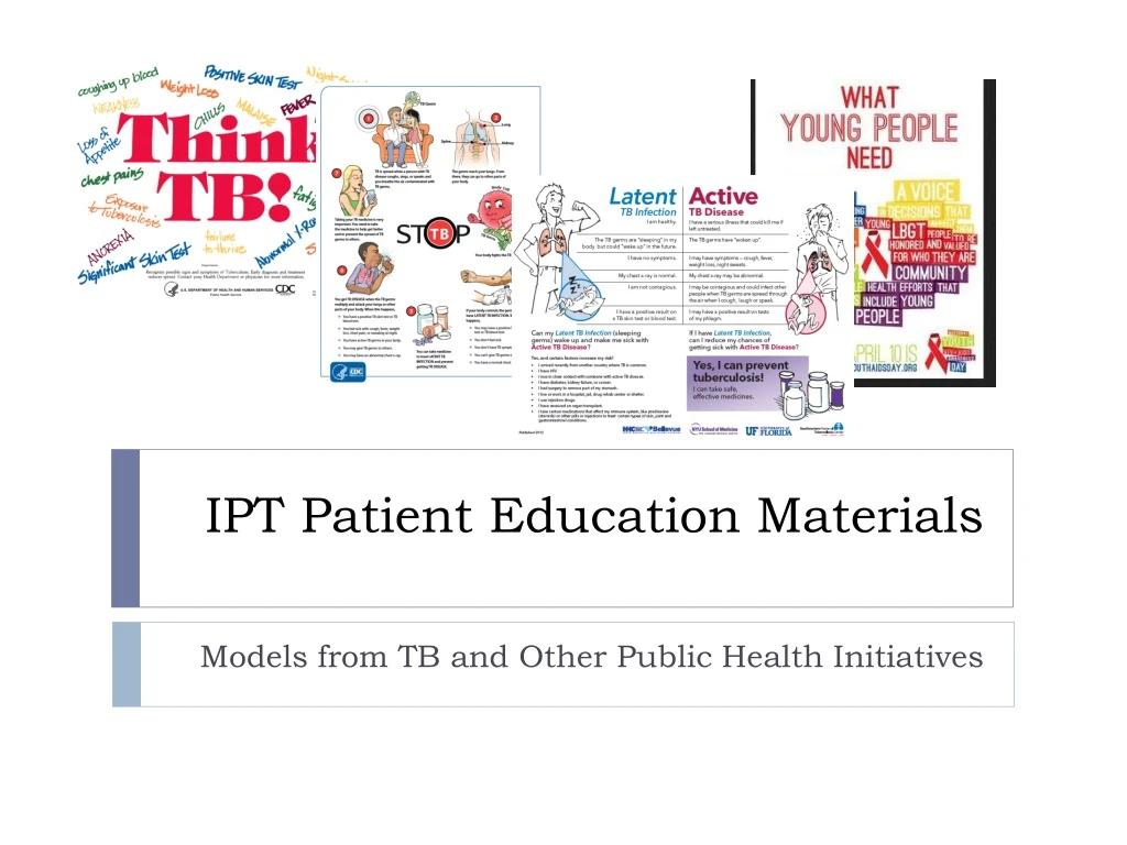 ipt patient education materials