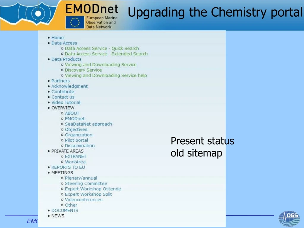 upgrading the chemistry portal
