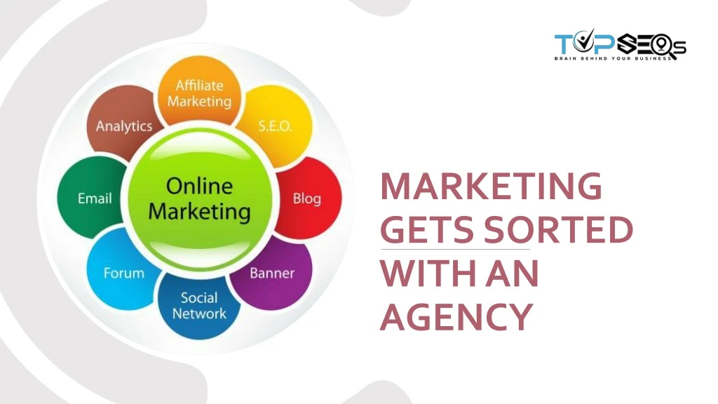 marketing gets sorted with an agency