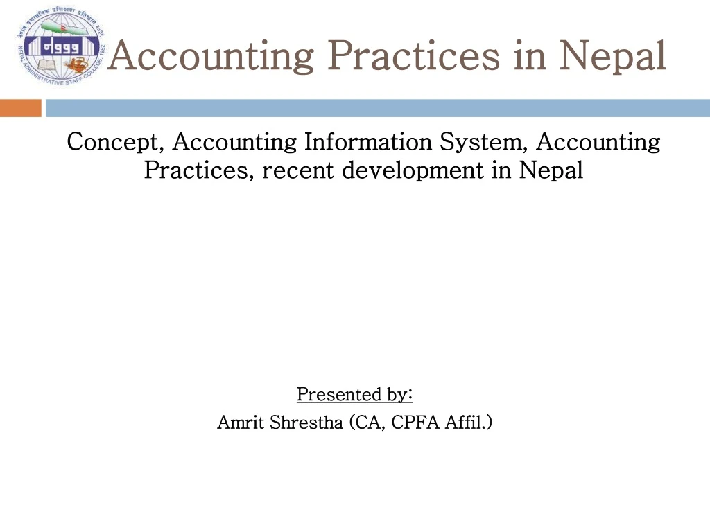 accounting practices in nepal