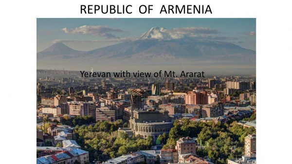 REPUBLIC OF ARMENIA
