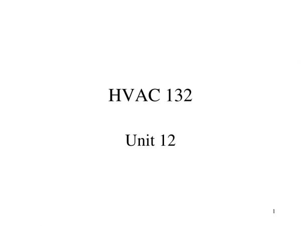 HVAC 132