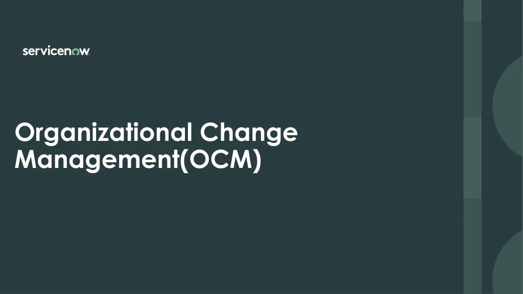 organizational change management ocm